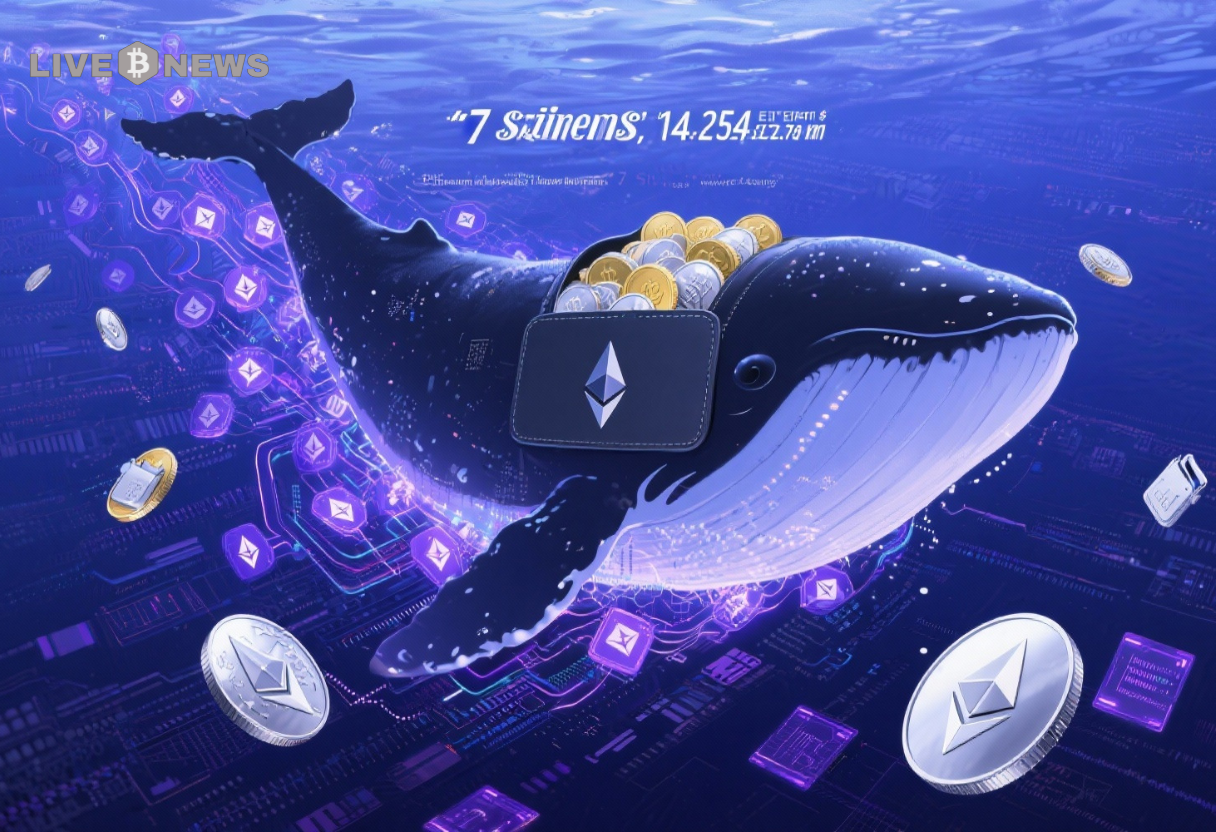ETH News Today: Ethereum Whale “7 Siblings” Adds 14,254 ETH Worth $52.47M to Portfolio