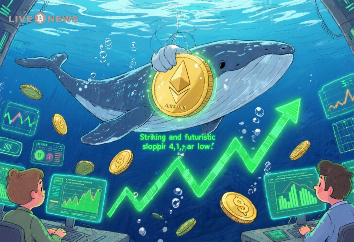Ethereum Latest News: Ethereum Supply Hits 1-Year Low Amid Whale Buying Frenzy