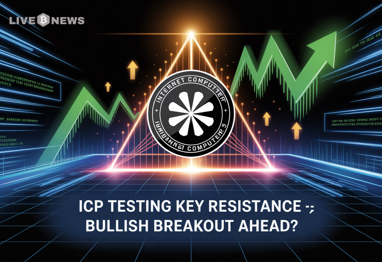 Market News: Internet Computer (ICP) Testing Key Resistance – Breakout Brewing?