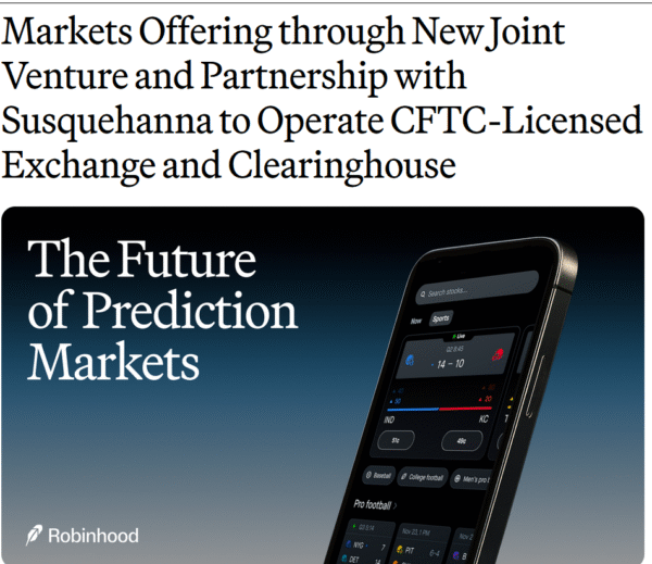 Crypto News: New Robinhood Exchange to Offer Futures and Prediction Products