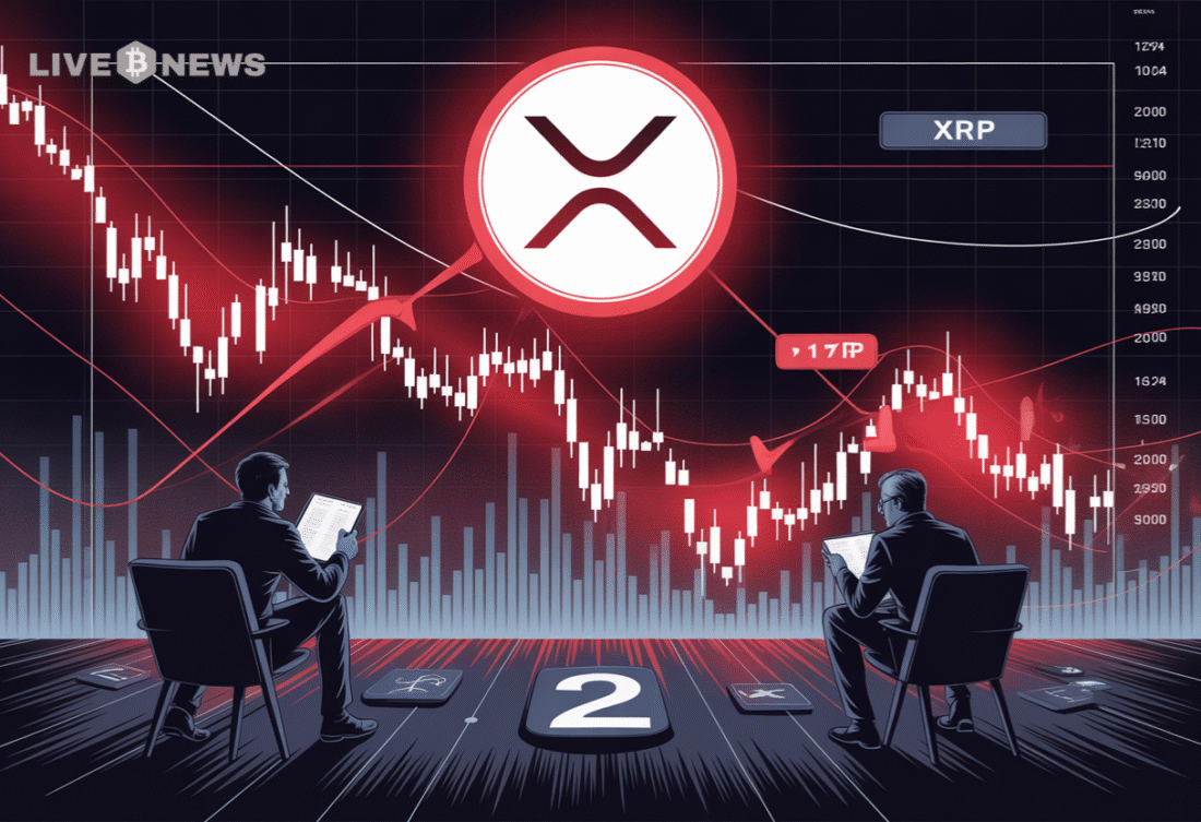 News On XRP: XRP Death Cross Approaches: Bulls Struggle to Save $2 Level
