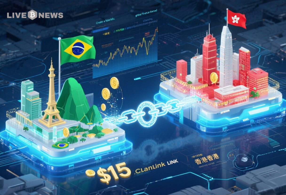 Altcoin News: Chainlink Powers Brazil–Hong Kong Cross-Border Settlement as Analysts Eye $15 Buy Zone for $LINK
