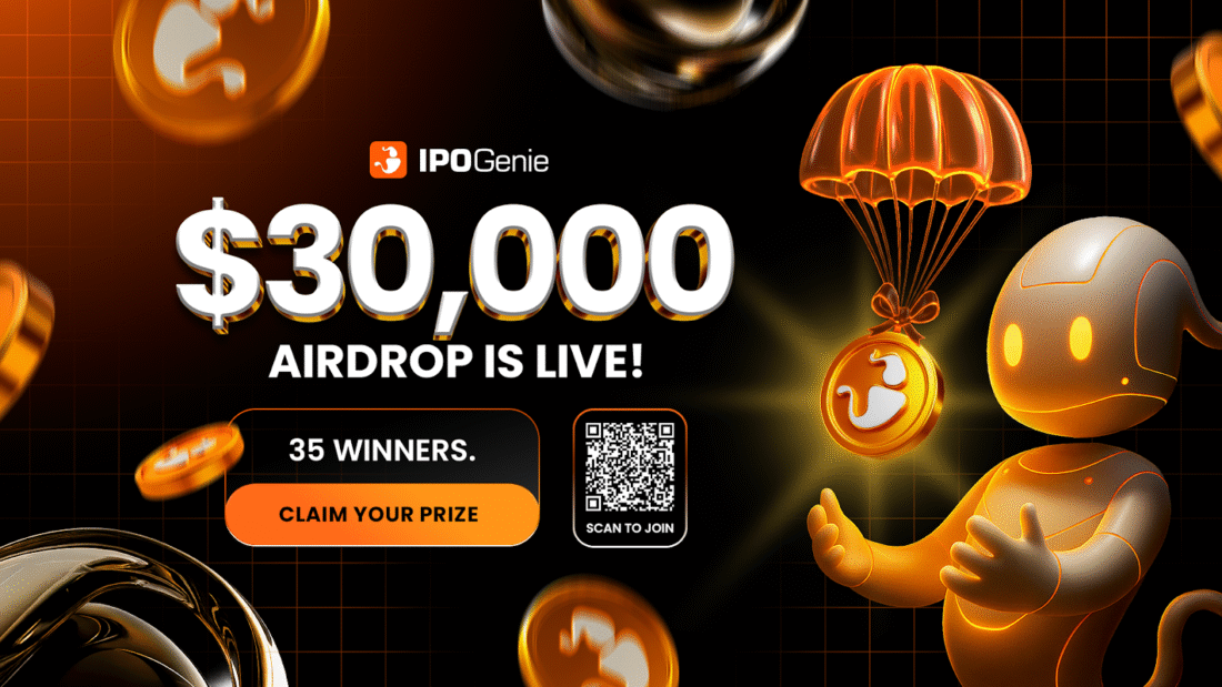 Day 3 Report: IPO Genie’s Airdrop Crosses 265,030 Entries
