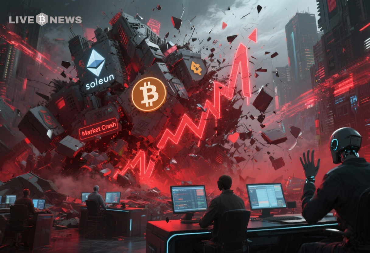 Crypto Slump Wipes Out $929M; ETH and BTC Fall Sharply