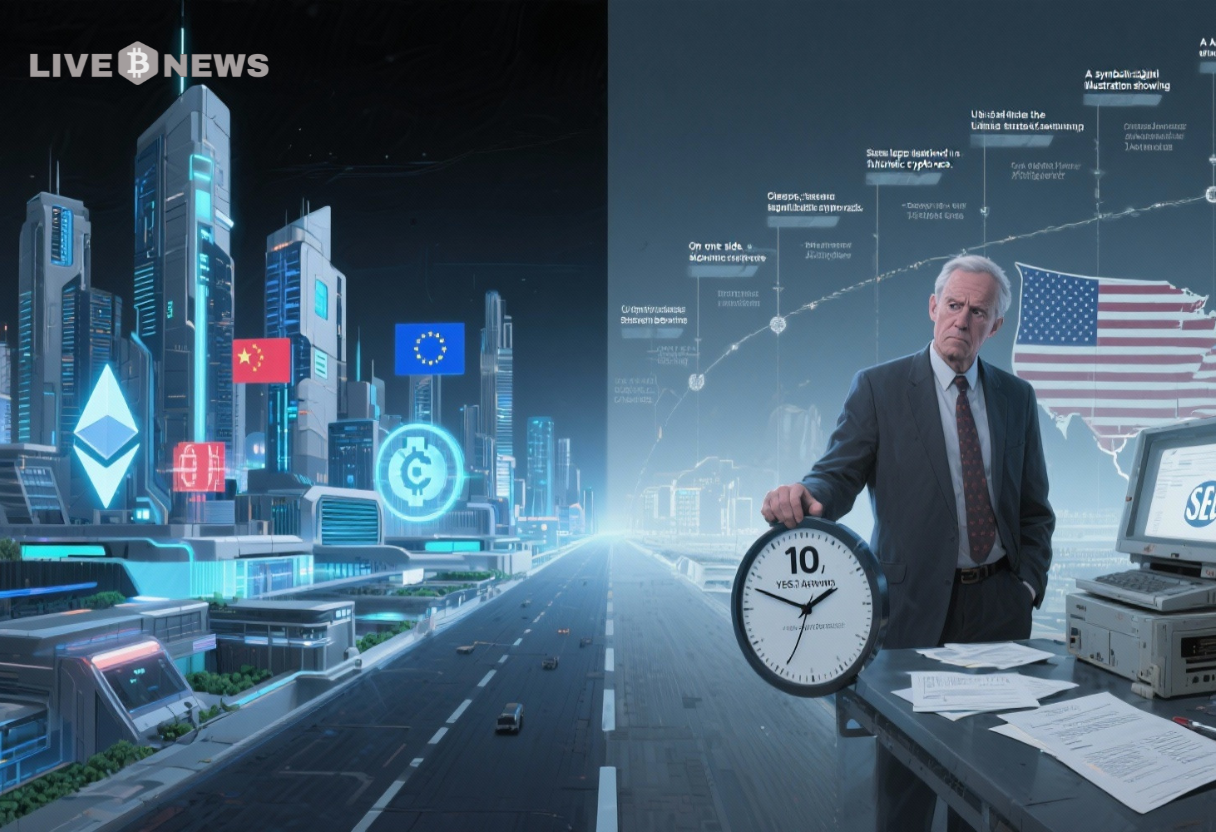 SEC Chair Paul Atkins forecasts complete blockchain adoption across U.S. markets, promising transparency, risk control, and institutional growth.