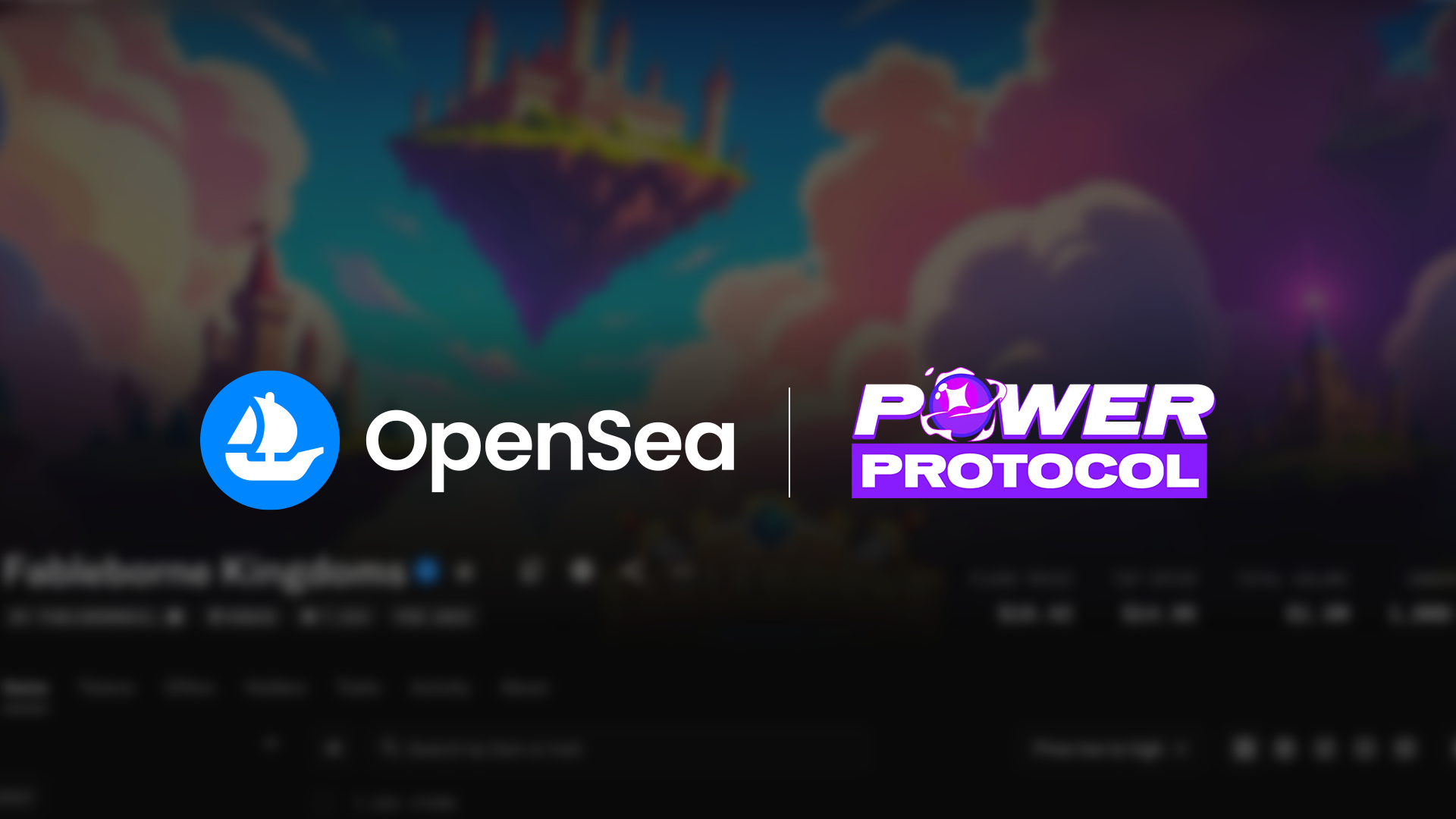 OpenSea Enables NFT Purchases Using Power Protocol’s $POWER Token