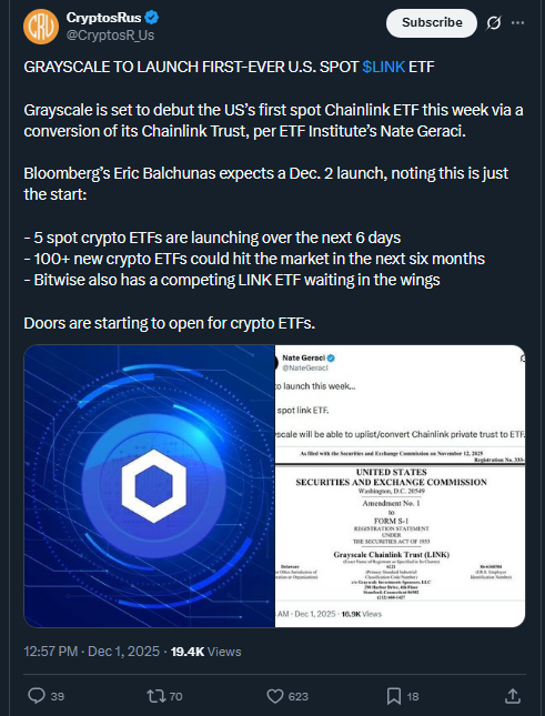 Chainlink News - LINK Hits Critical Support - Parabolic Surge or $8 Coming?