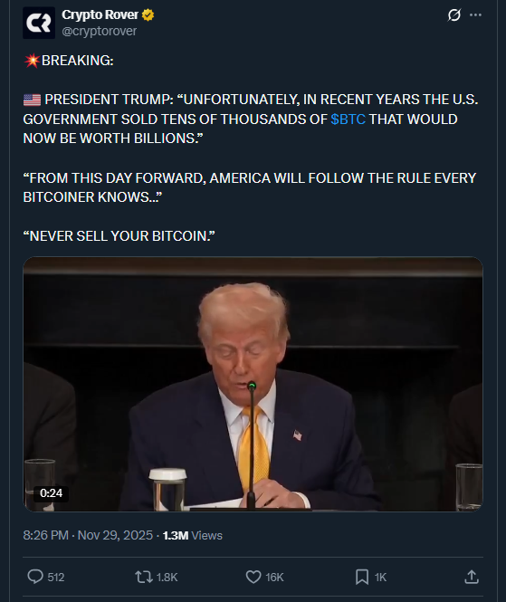 Bitcoin News: Bitcoin Enters Max Value Zone Amid Political Support