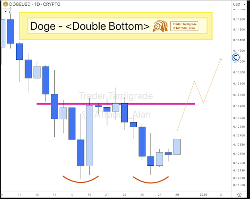 DOGE/USD 1 Day Chart