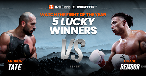 Misfits Mania | Boxing Bout: Andrew Tate vs. Chase DeMoor; IPO Genie Crypto Presale Ticket Giveaway