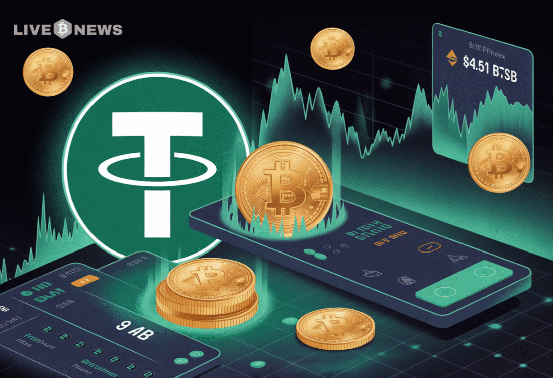 Tether increased Bitcoin reserves in late 2025, signaling long-term confidence as market volatility pressured prices globally.