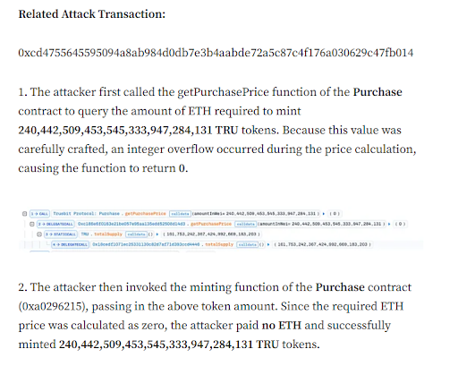 How the attacker stole the funds