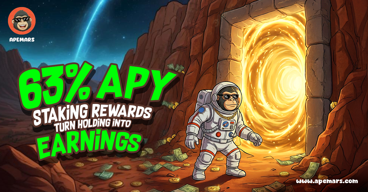 Missed Solana? Don’t Miss the Next 100x Crypto: APEMARS Stage 2 Presale Live and Offers 26,500% ROI