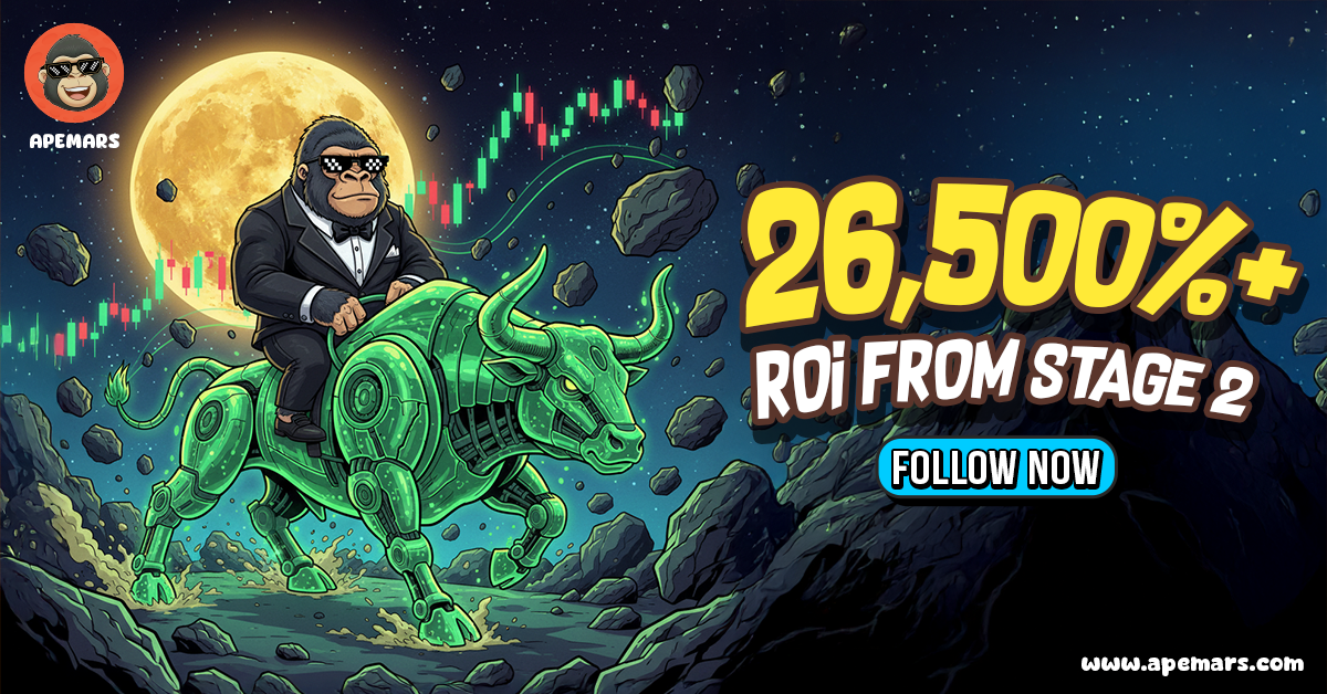 Bitcoin Holds Strong, Hedera Surges While APEMARS Presale Explodes Past $50K+ – The Next Crypto to Explode with 26,500% ROI