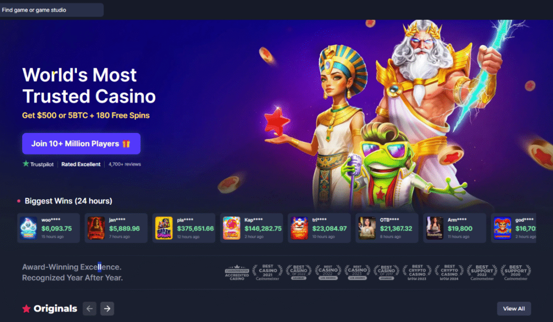 Best Crypto Casinos 2026: Top 5 Bitcoin Casino Sites with Easy Sign-Up and Fast Withdrawals