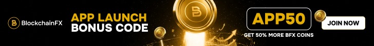 Millionaire-Making Crypto? BlockchainFX Offers 50% Bonus Code To Celebrate Trading App Launch