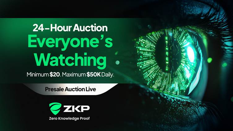 Solana Tests Lows & Cardano Stabilizes, Why ZKP’s 190M Token Daily Presale Auction Changes Market Focus