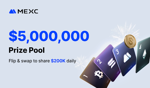 MEXC Brings Back Flip Fest Event with 5,000,000 USDT Prize Pool