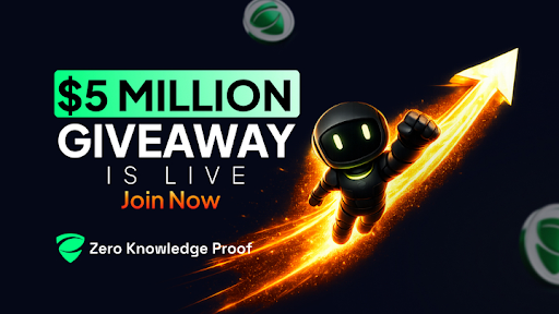 Zero Knowledge Proof Gains Attention With $5M Giveaway, While XRP & Solana Hold Range