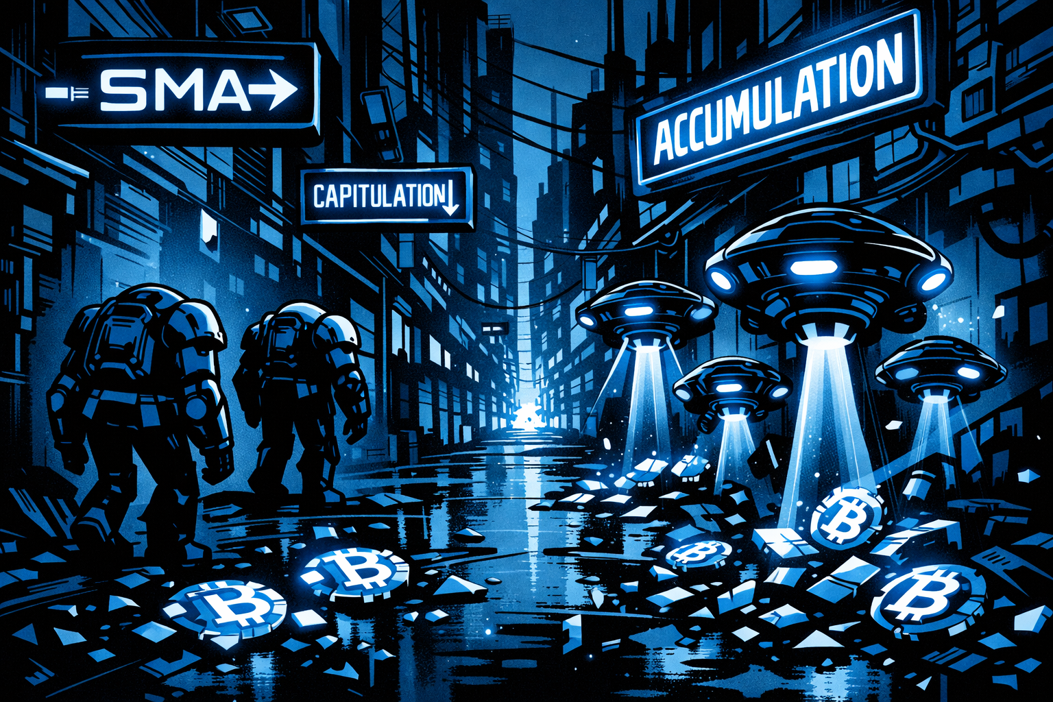 Bitcoin Nears 4-Year SMA as Capitulation and Accumulation Signals Align