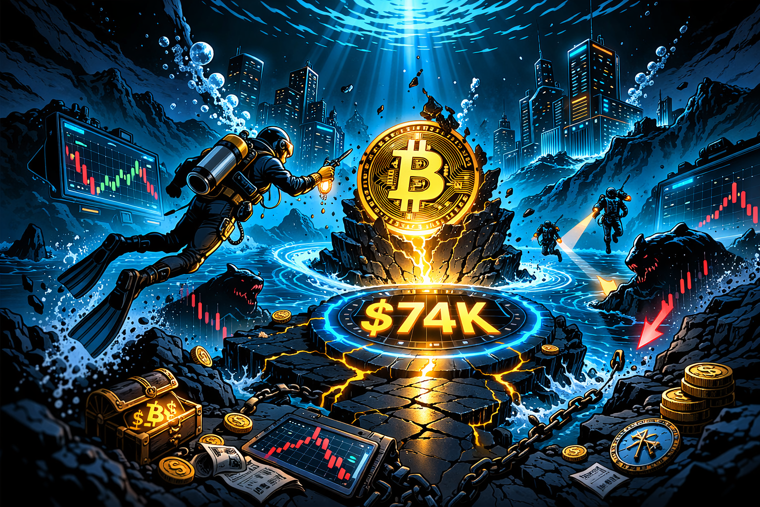 Bitcoin Liquidity Map Signals Next Big Move After $75K Surge