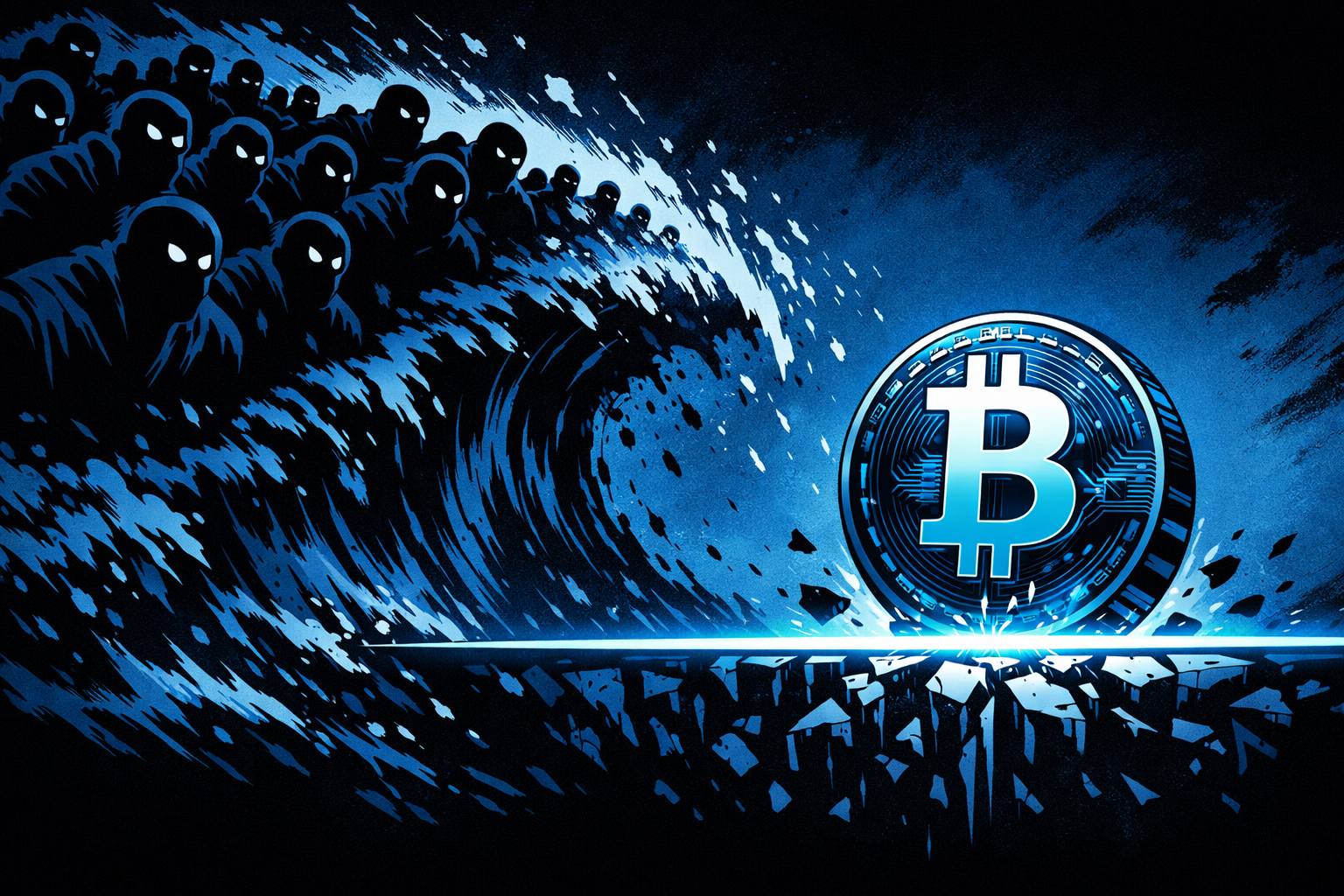 Sellers Return: Bitcoin Sinks $1,500 in 20-Minute Move