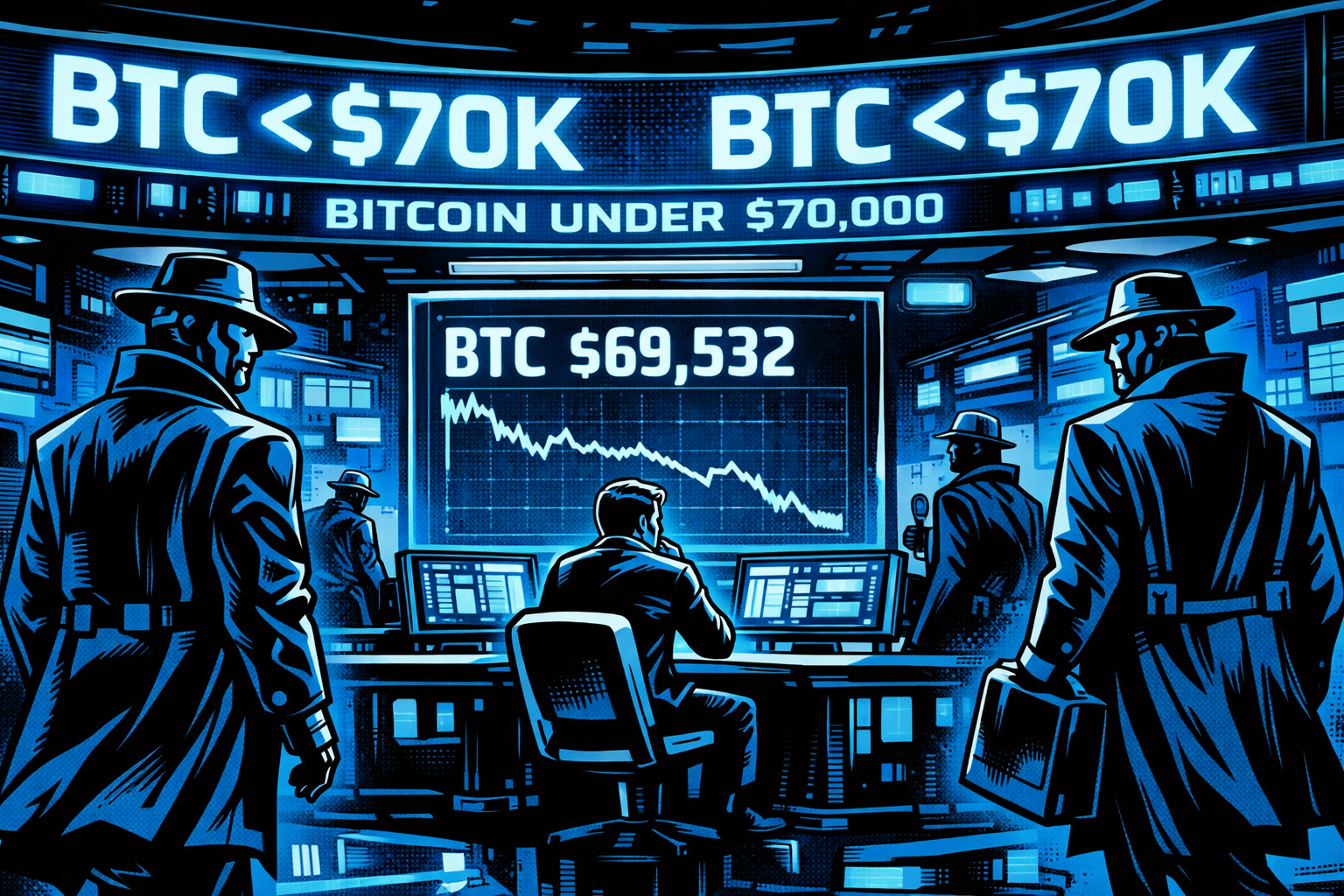 Bitcoin Stalls Below $70K as Institutional Demand Remains Weak, Says Wintermute