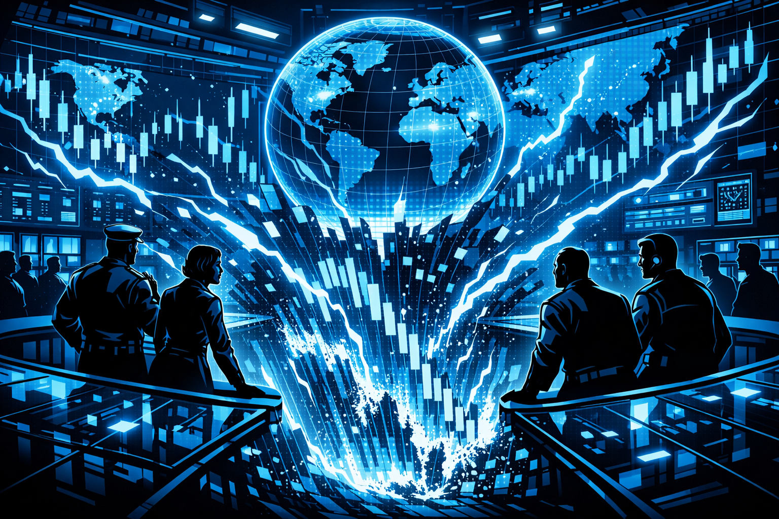 Geopolitical Shock Triggers $1.8B Hourly Dump in Crypto Futures