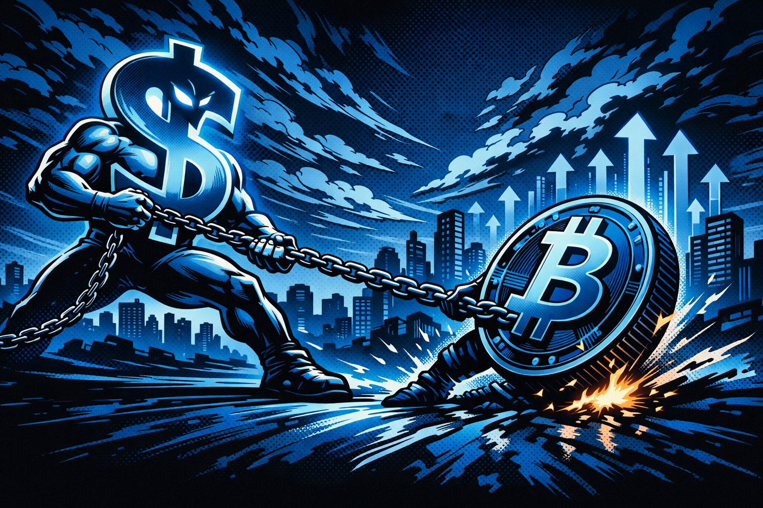 Stronger Dollar Weighs on Bitcoin Despite Stock Market Gains
