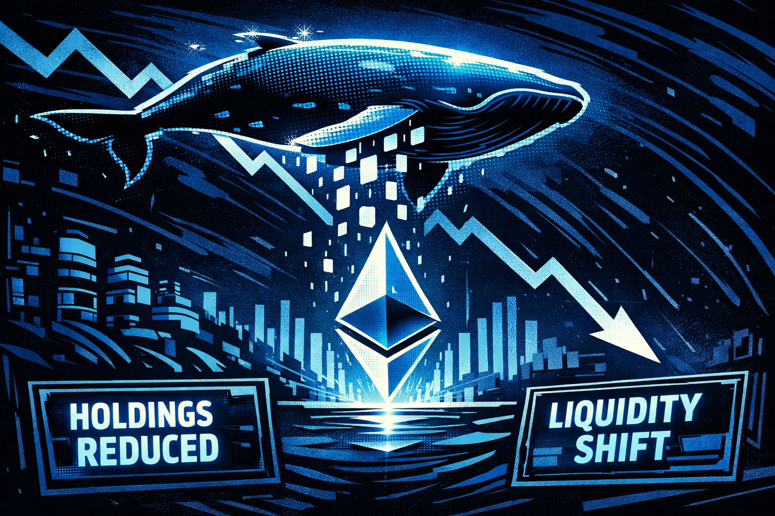 Ether Whale Trend Research Cuts Holdings as DeFi Loan Pressure Mounts
