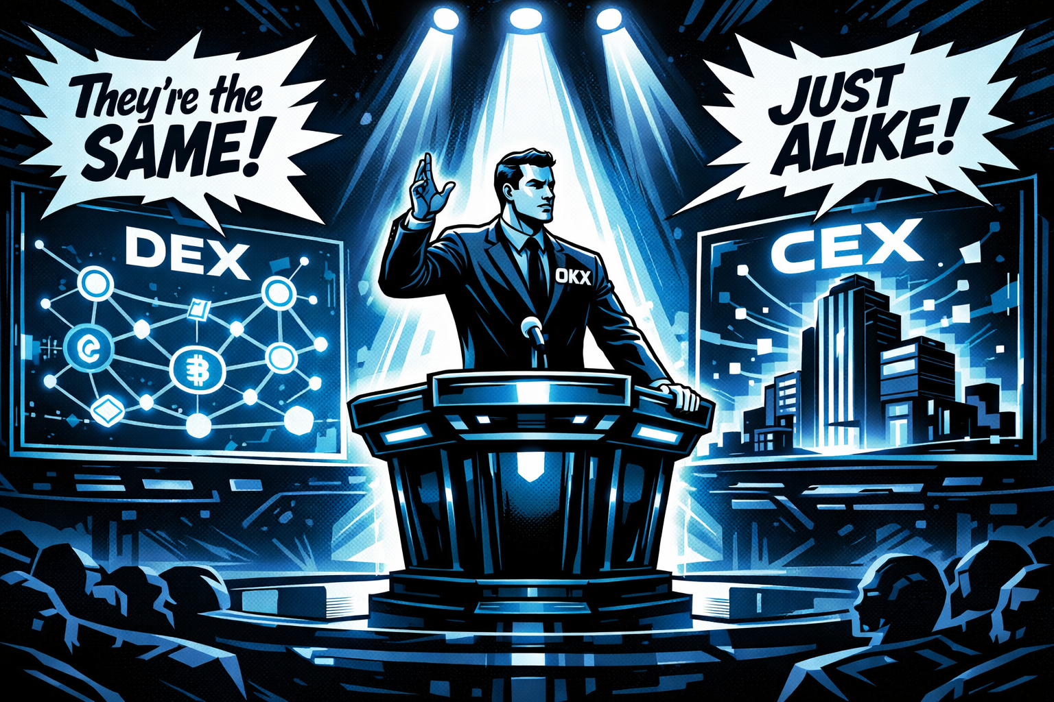 OKX CEO Pushes Back on Claims That DEXs and CEXs Are the Same