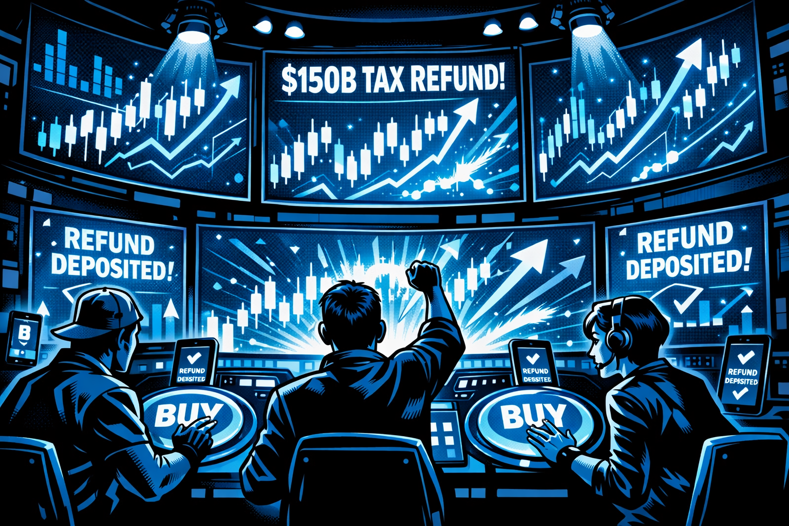$150B Tax Refund Wave Could Reignite ‘YOLO’ Trades, Analysts Say
