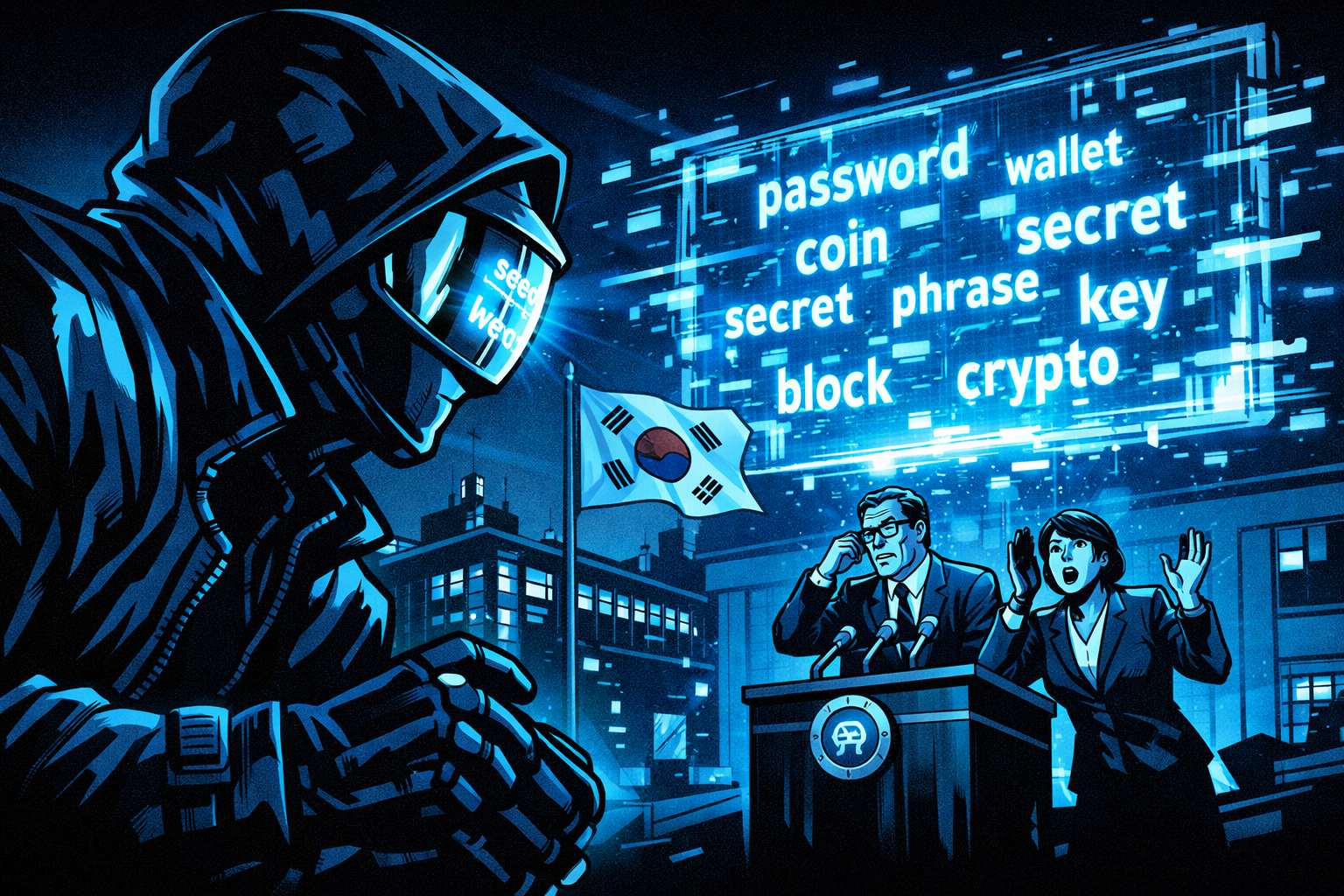 South Korea Tax Agency Accidentally Exposes Crypto Recovery Phrase
