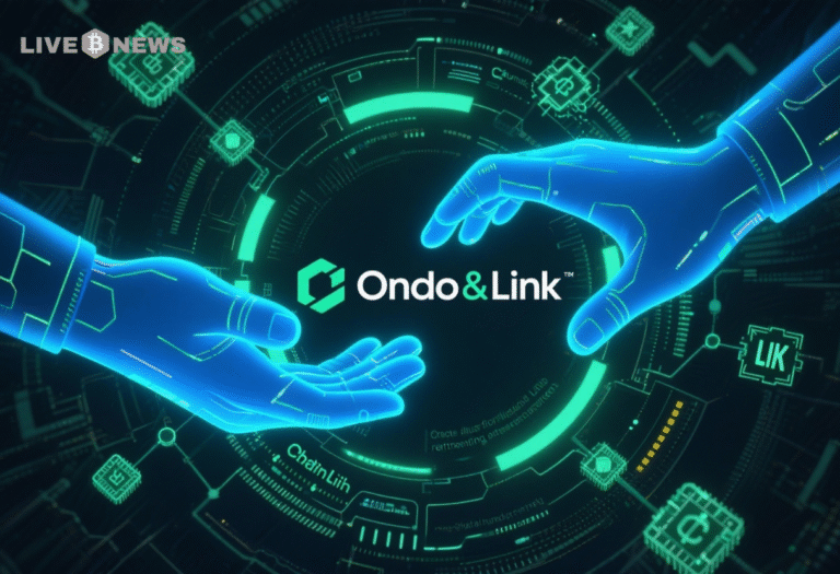 Ondo Global Markets integrates Chainlink price feeds, enabling tokenized US stocks on Ethereum, unlocking DeFi lending, transparency, and collateral risk controls.