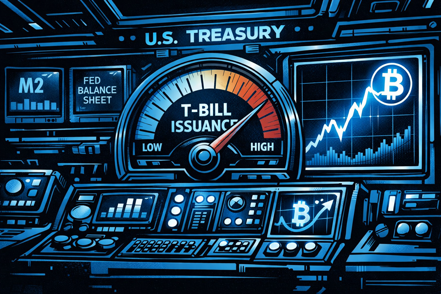 Forget M2: Treasury T-Bill Issuance Emerges as Bitcoin’s Strongest Macro Signal