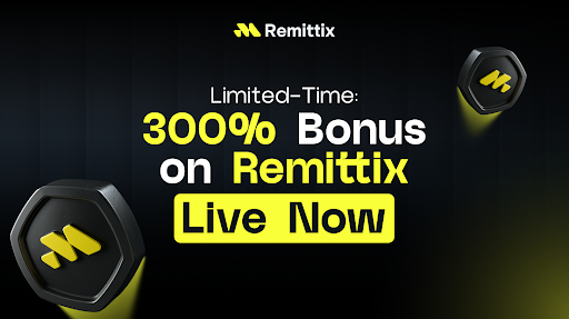 How To Turn $1,000 Into $3,000 Today With Remittix – Instant 300% Crypto Bonus