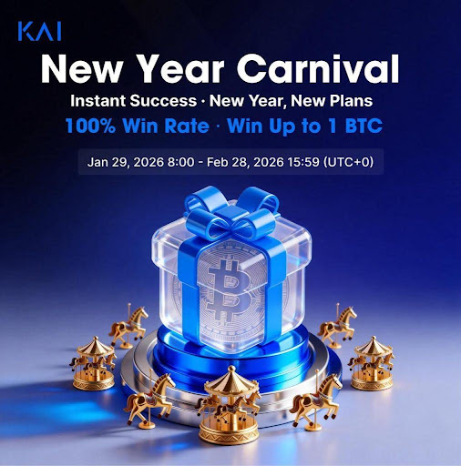 KAI Exchange Launches New Year Carnival with Guaranteed BTC and Multi-Asset Rewards