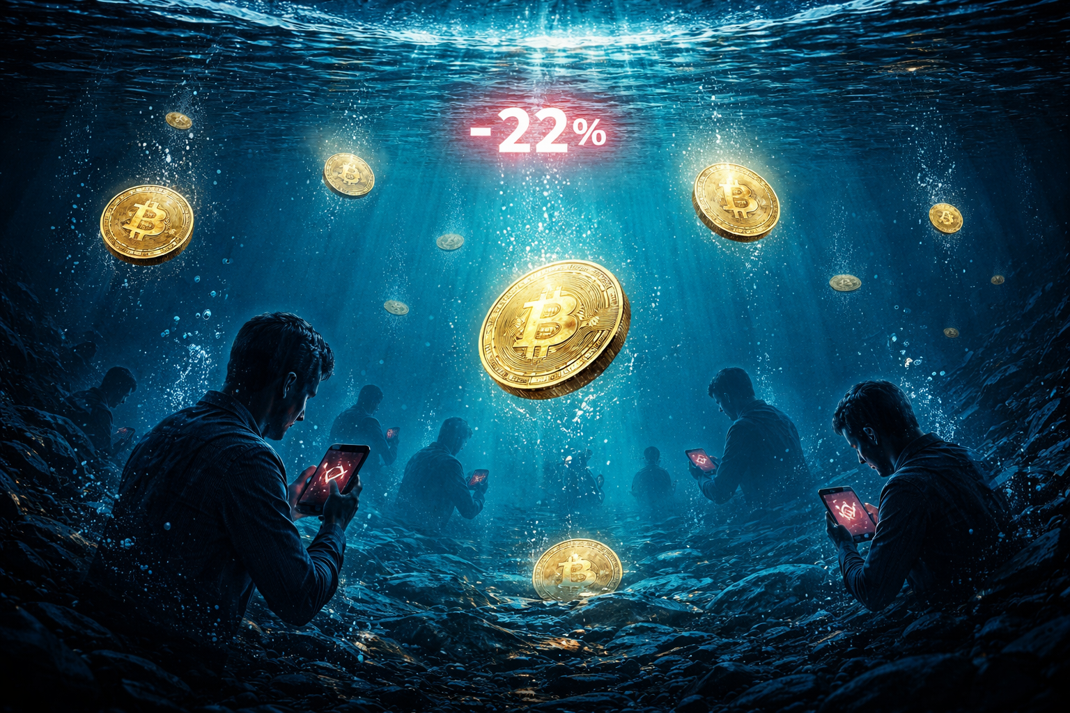 Short-Term Bitcoin Holders Remain Underwater as MVRV Signals 22% Loss