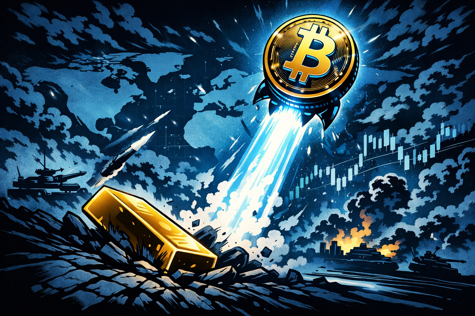 Peter Schiff Says Bitcoin May Survive but Lose Big Against Gold Over Time