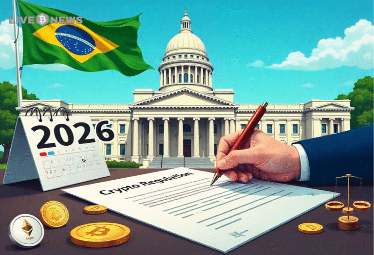 Brazil delays crypto tax consultation before election as government avoids new tax rules, while existing crypto laws and licensing requirements remain active in 2026.