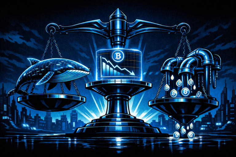 Bitcoin whale inflows on Binance decline while ETF outflows and derivatives deleveraging signal weaker market demand.