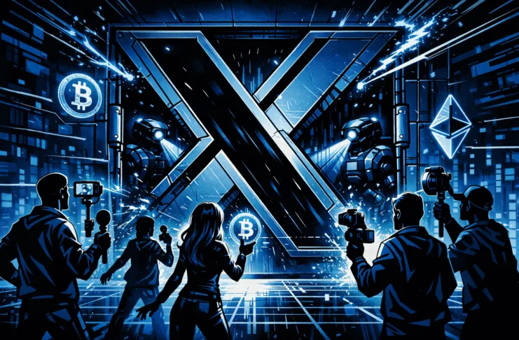 Analysis of X’s updated paid partnership policy and its impact on crypto influencer marketing.