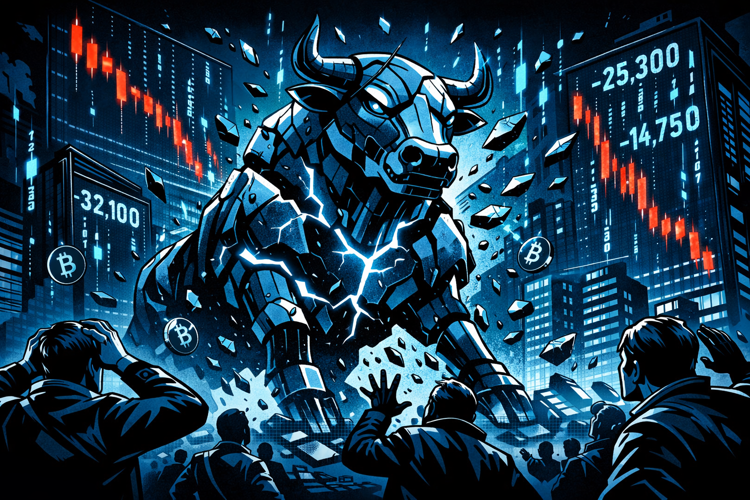Mass Liquidations Hit Crypto: 71K Traders Lose Positions in 24 Hours