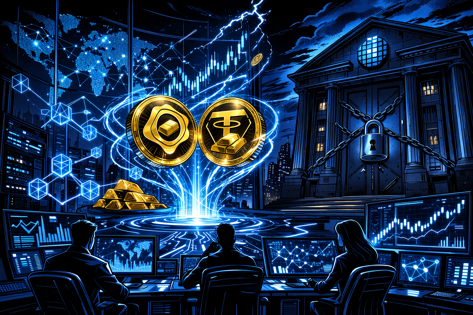 PAXG and XAUt Dominate Gold Trading During Weekend CME Shutdown