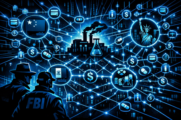 U.S. indictment links fentanyl supply chain operations with cryptocurrency payment networks and cross-border financial flows