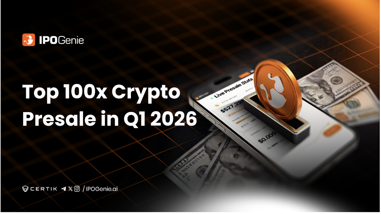 Top 100x Presale in Q1: Why IPO Genie Is the Latest Must-Have Token