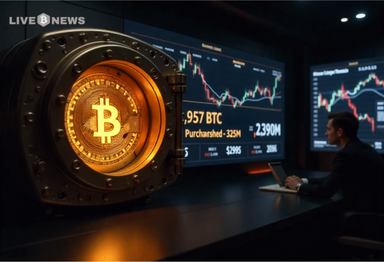Strategy purchases 17,994 Bitcoin for $1.28 billion, raising total holdings to 738,731 BTC under long-term corporate accumulation strategy.