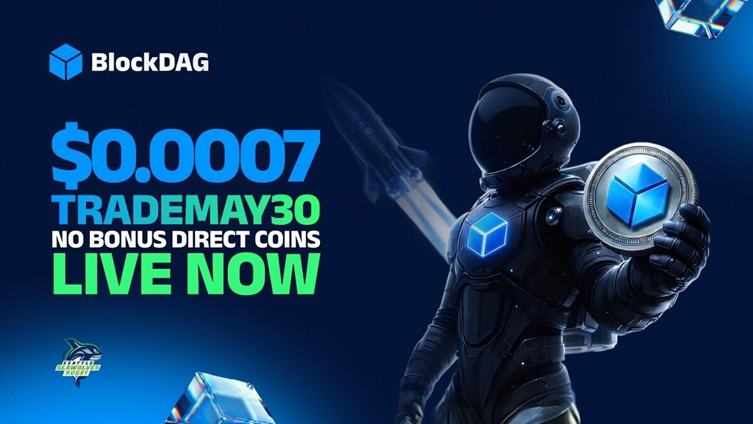 BlockDAG’s TRADEMAY30 Code Unlocks 30-Day Early Trading! XRP and Bittensor Prices Show Movement
