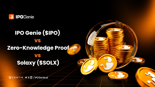 IPO Genie ($IPO) vs ZKP vs Solaxy: Which 2026 Crypto Presale Delivers Max ROI?