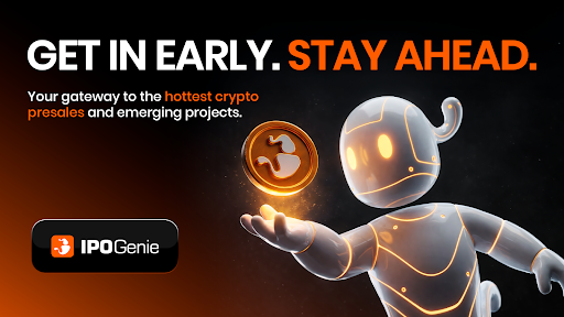 IPO Genie ($IPO): The $10 Crypto Presale That Lets You Invest Like a Billionaire Before the Next Bitcoin Bull Run